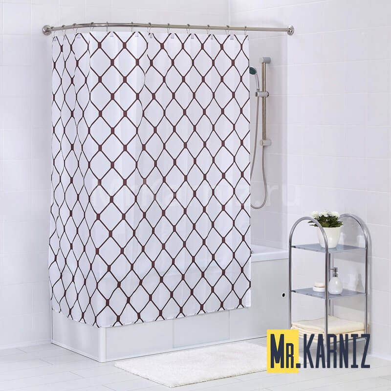 Штора для ванной NET Штора для ванной NET