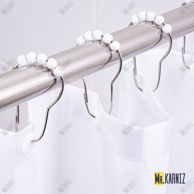 Кольца для штор Piercing Белый 16 шт.