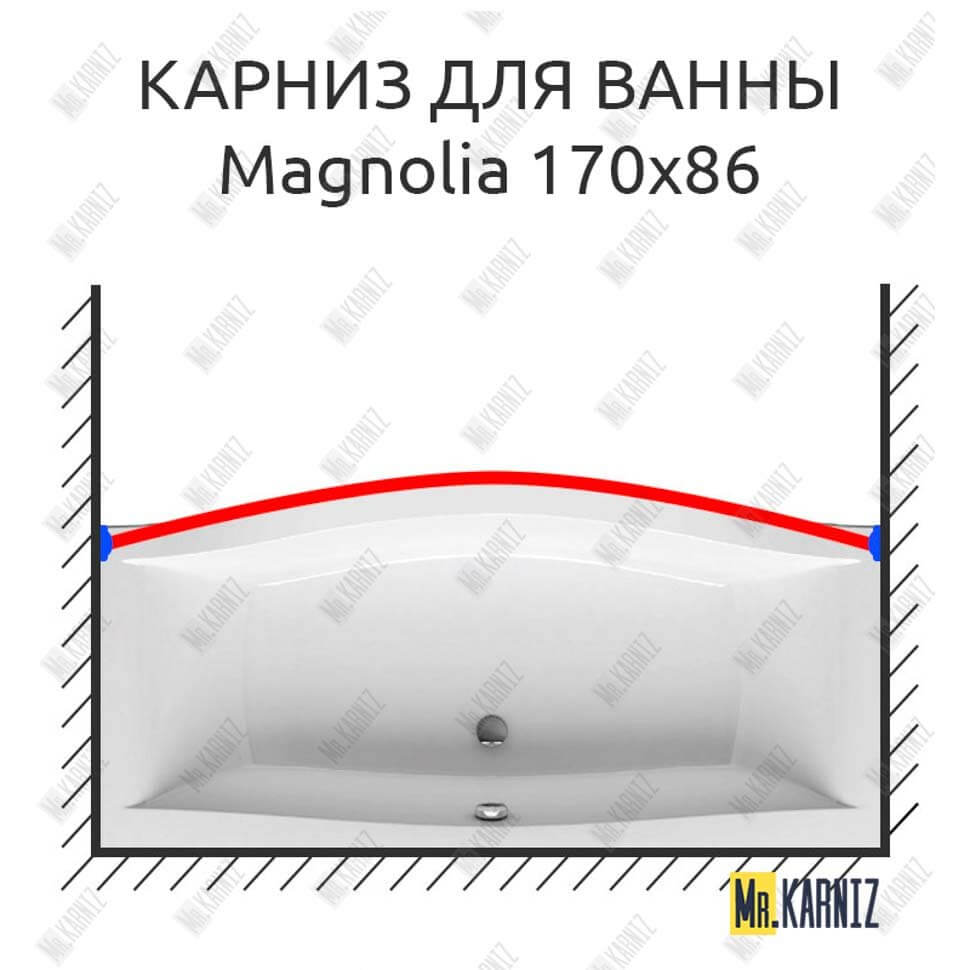 Карниз для ванны Ravak Magnolia Передний борт 170х86 Усиленный 25 мм MrKARNIZ Карниз для ванны Ravak Magnolia Передний борт 170х86 Усиленный 25 мм MrKARNIZ