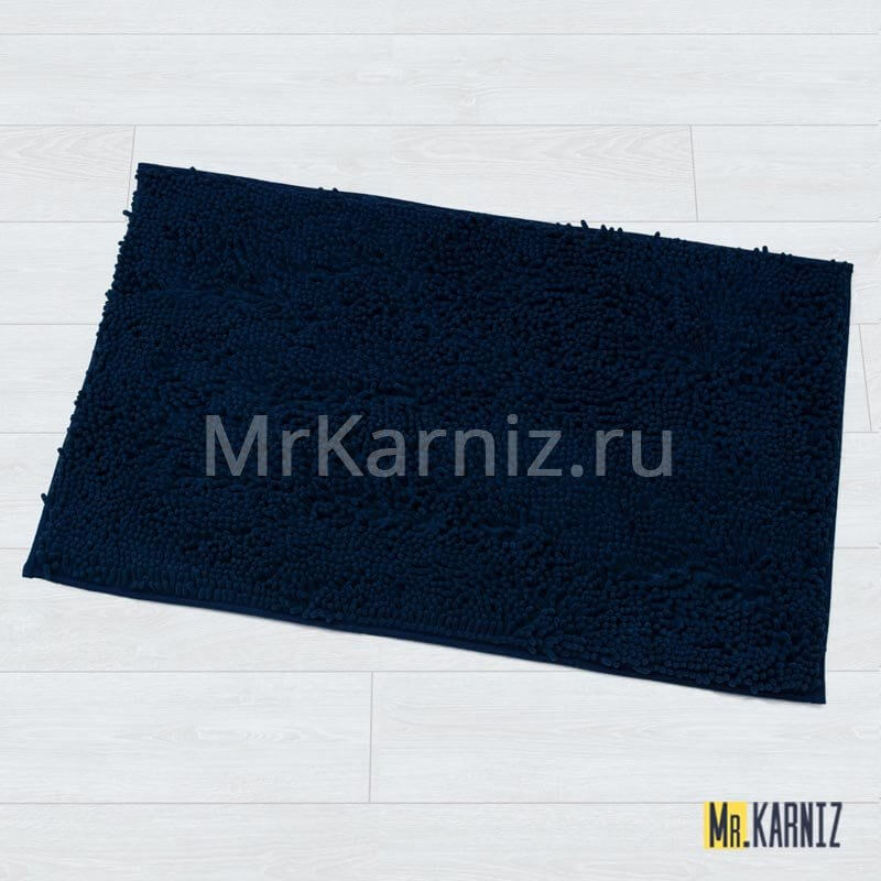 Коврик для ванной Люкс синий Коврик для ванной Люкс синий