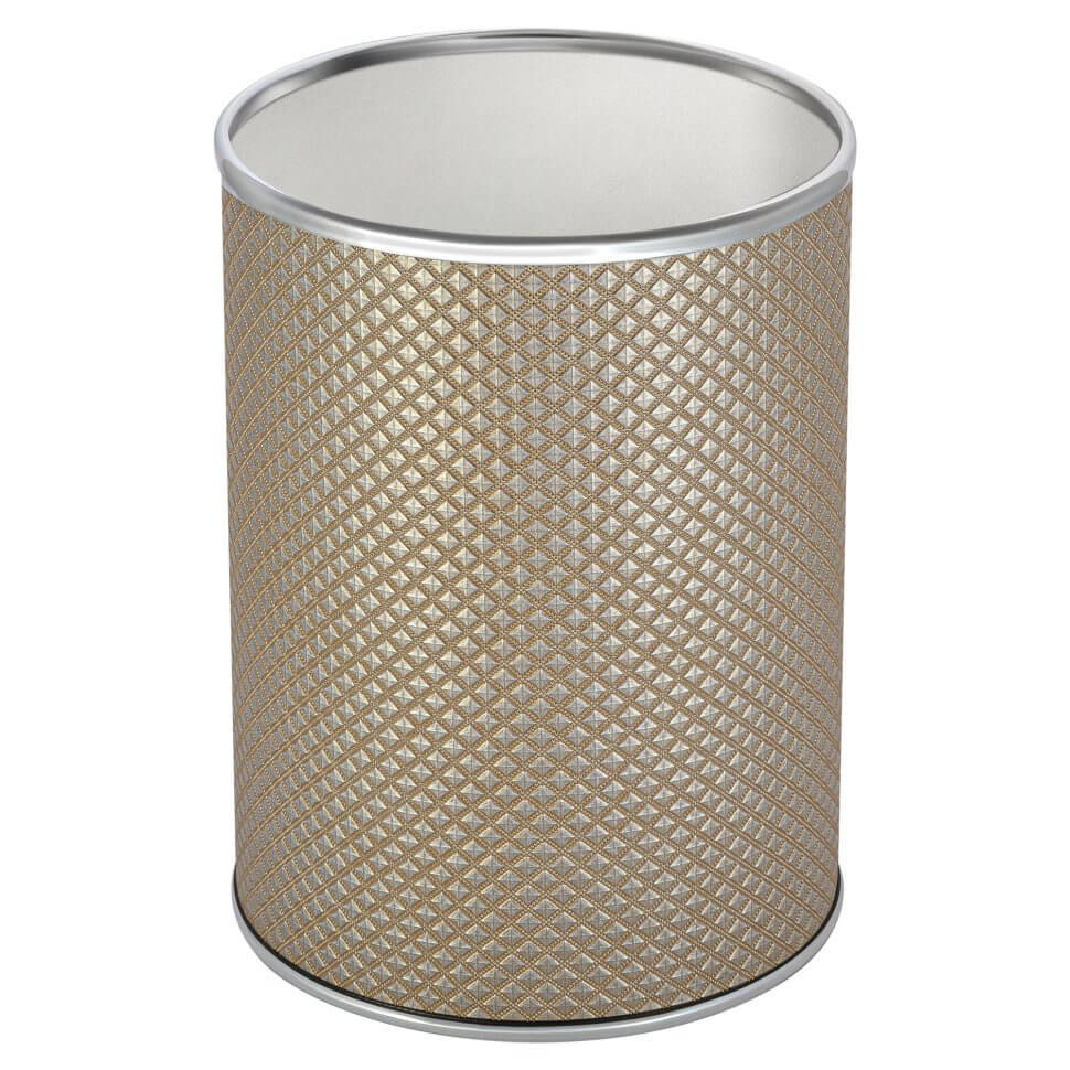 Ведро для мусора 3л открытое Geralis M-RBH-B Ромб Ведро для мусора 3л открытое Geralis M-RBH-B Ромб